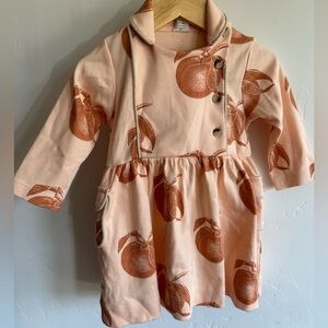 12-18M Kate Quinn Georgia Peach Dress NWT Toddler Baby Dress with Pockets